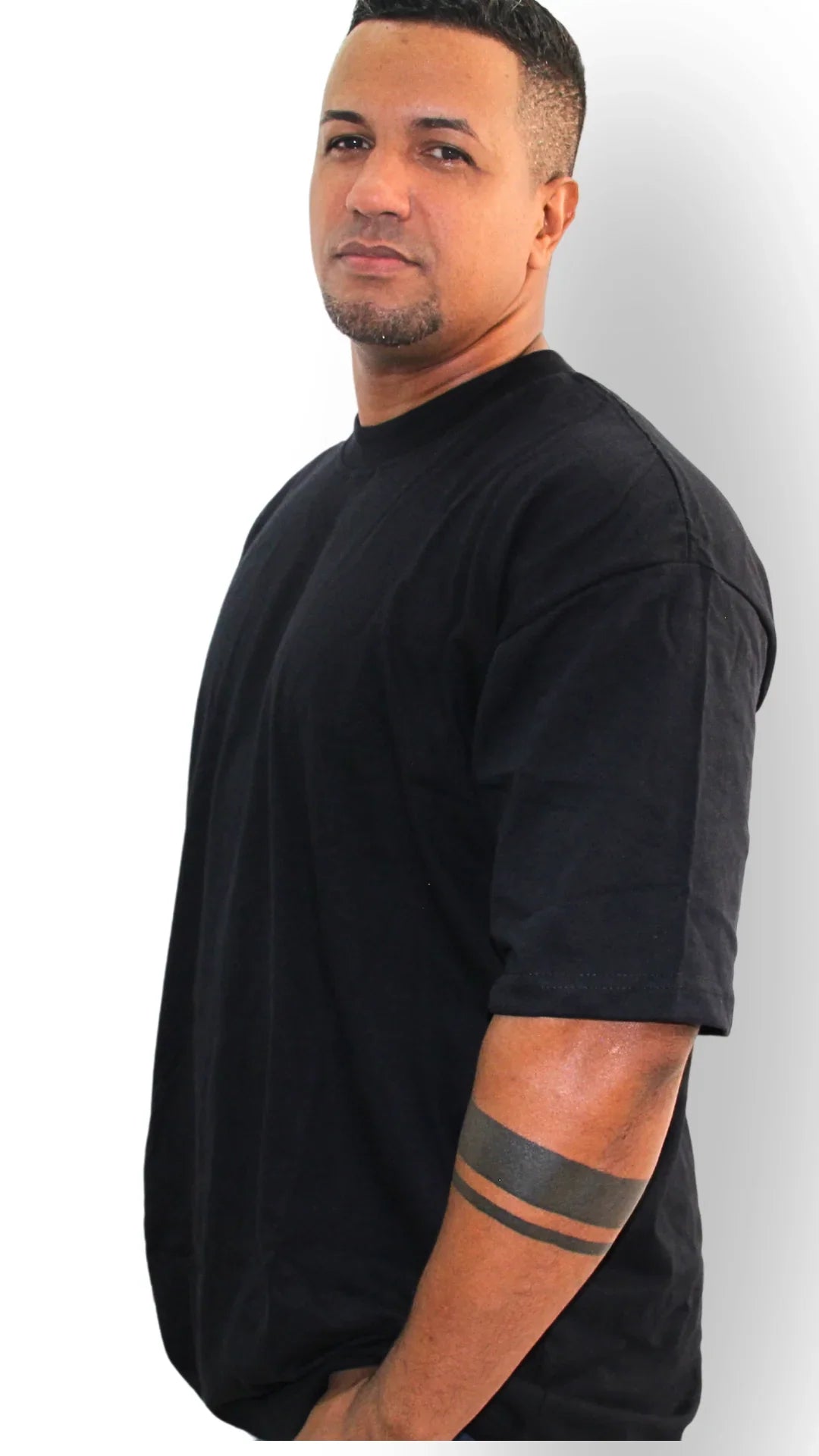 Camiseta Oversized Personalizada Premium PA - Studio Silk Flow
