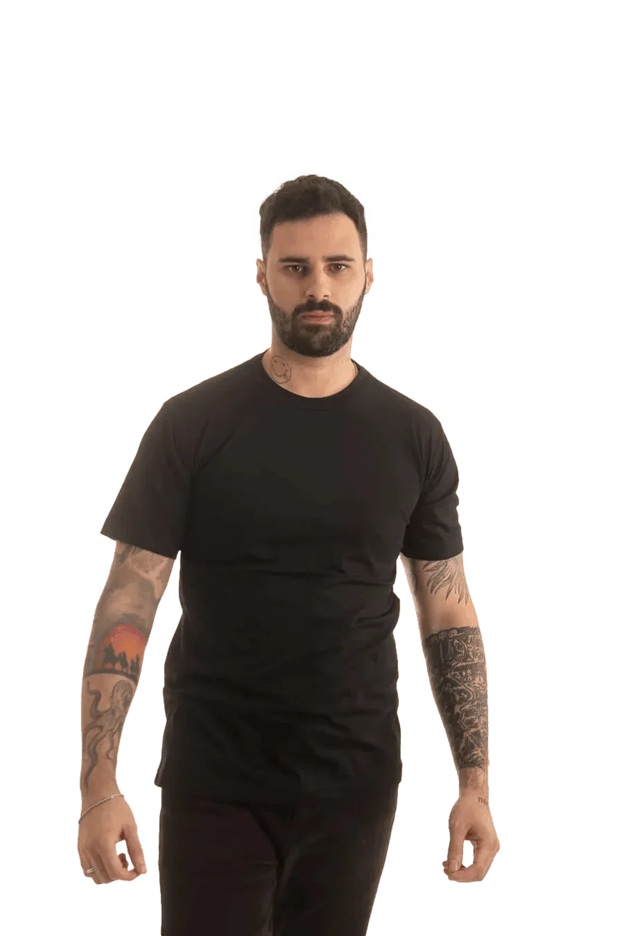Camiseta Algodão Personalizada Básica Masculina - Studio Silk Flow