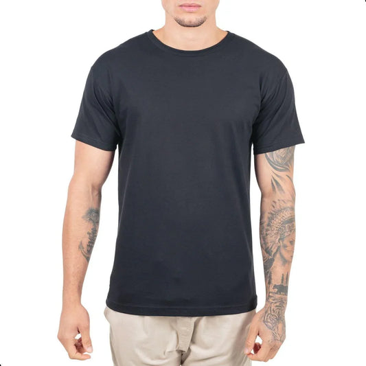 Camiseta Algodão Personalizada Premium Masculina - Studio Silk Flow