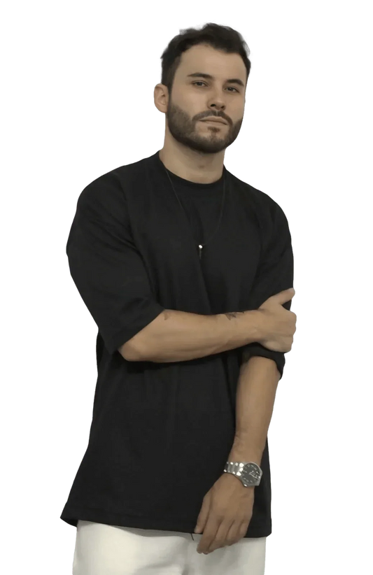 Camiseta Oversized Personalizada Premium PA - Studio Silk Flow