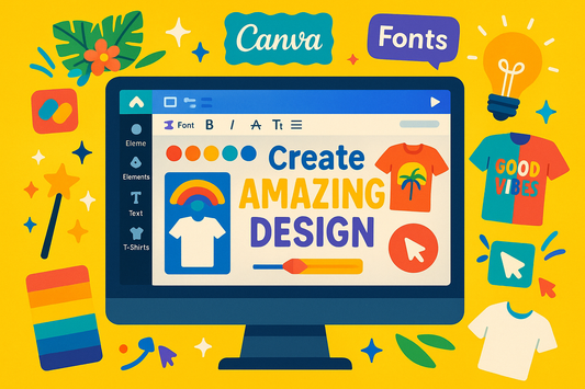 Como Criar uma Estampa Incrível no Canva para sua Camiseta (Mesmo Sem Ser Designer)