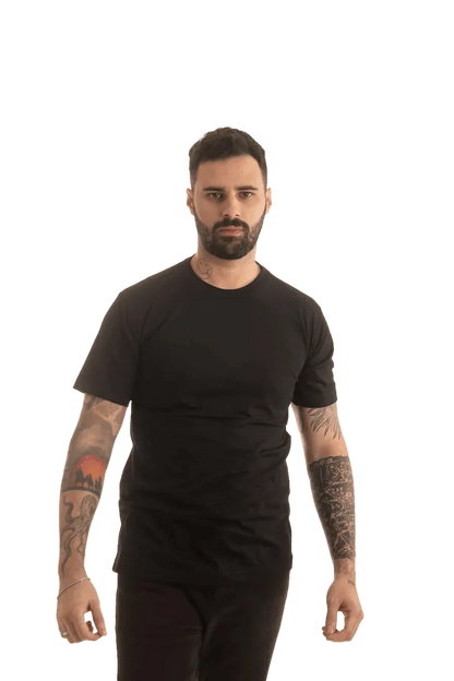 Camiseta Algodão Personalizada Básica Masculina - Studio Silk Flow